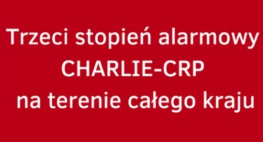 Alarm Charlie przedłużony. Obawiają się cyberataków
