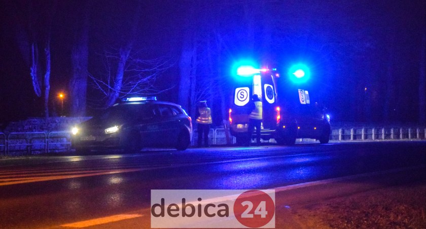 Przewrócił się i doznał urazu głowy