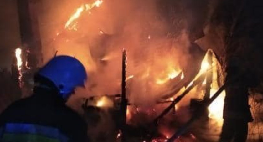 Budynku nie udało się uratować. Na szczęście nikt nie ucierpiał