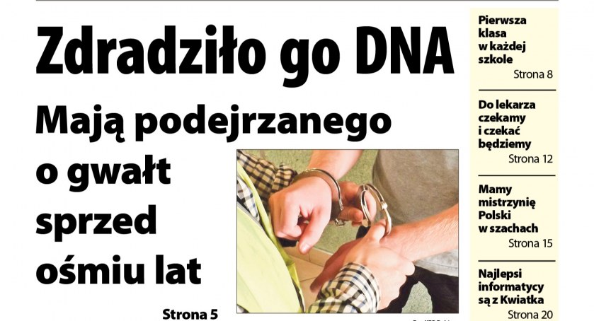 Mają podejrzanego o gwałt sprzed ośmiu lat