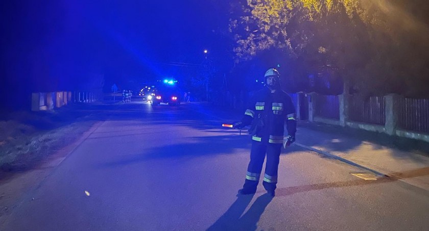 Młody rowerzysta był kompletnie pijany