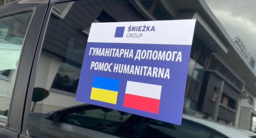 Śnieżka wycofała się z Rosji, za to wspiera Ukrainę