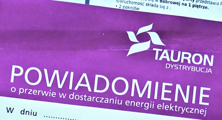 Prądu nie będzie w dziewięciu miejscowościach 