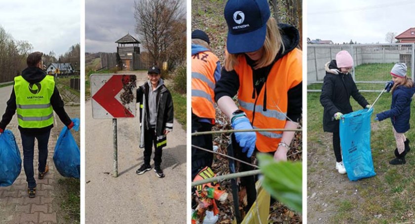 Aż 22 pełne worki śmieci. Sprzątania Świata w Nagawczynie i Stobiernej. 