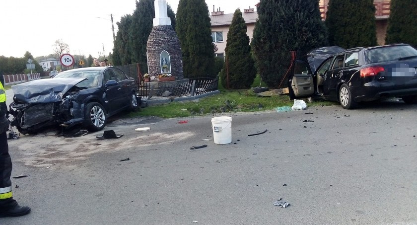 Kobieta nie ustąpiła pierwszeństwa przejazdu
