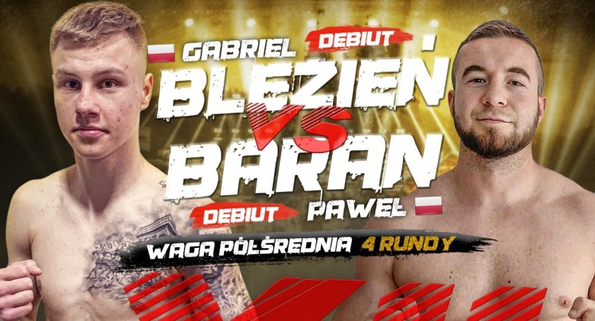 Gabriel Blezień zadebiutuje na gali Mateusza Borka