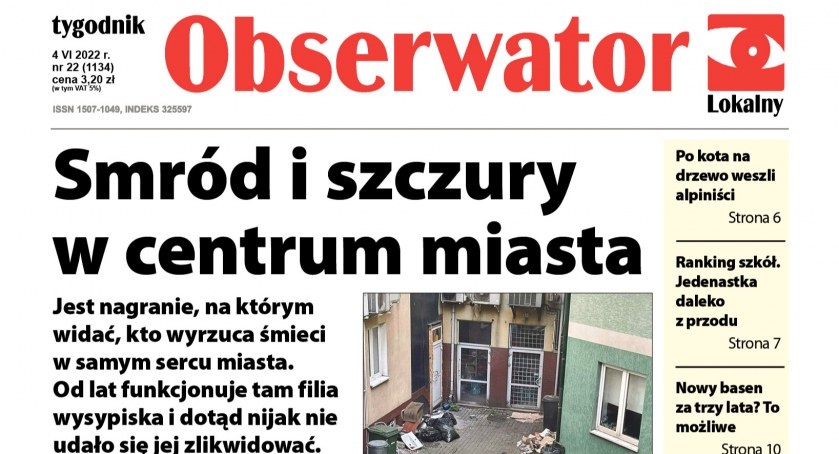 Smród i szczury w centrum miasta