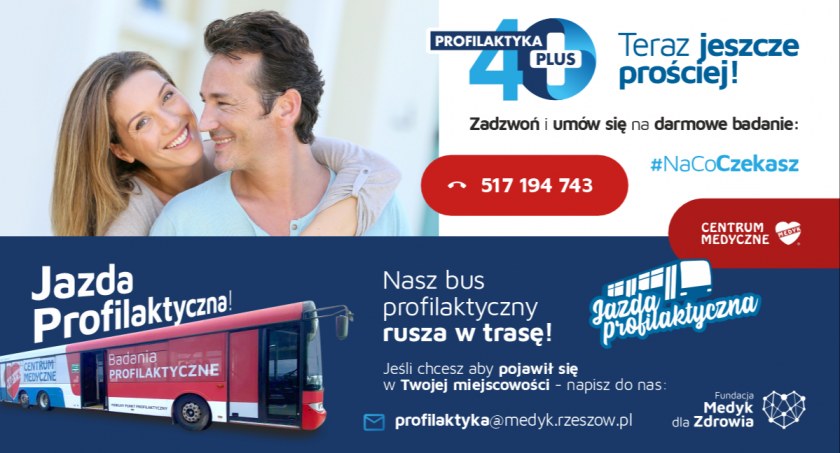 Profilaktyka 40 Plus – badania, które mogą uratować życie