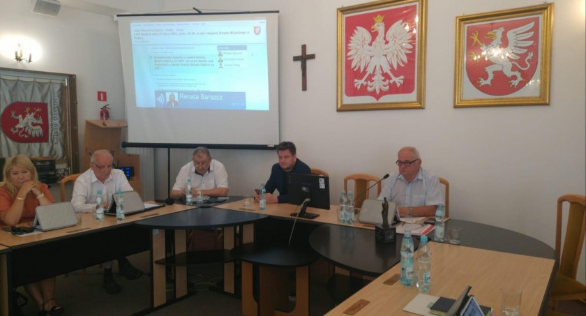 Przewodniczący Rady Miejskiej w szpitalu