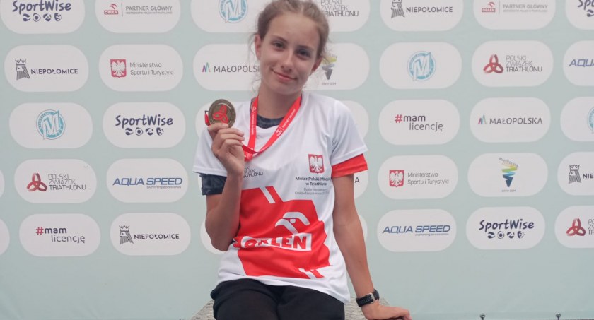 Martyna Gajda mistrzynią Polski w triathlonie