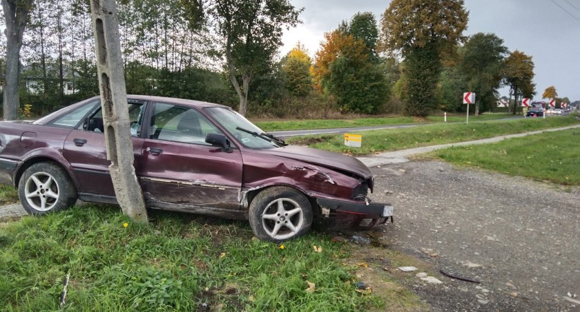 Kierowca audi ukarany mandatem