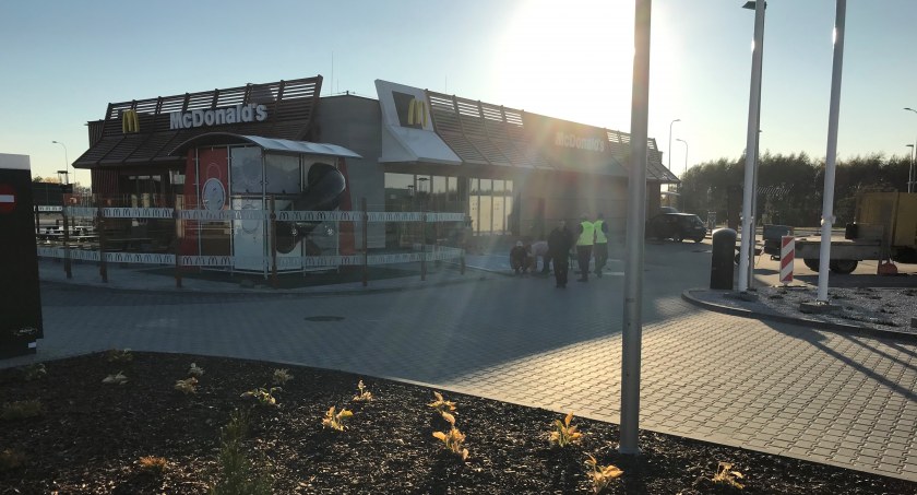 Otwarcie baru McDonalds już wkrótce