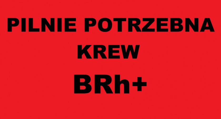 Masz taką grupę? Pilnie udaj się do punktu krwiodawstwa