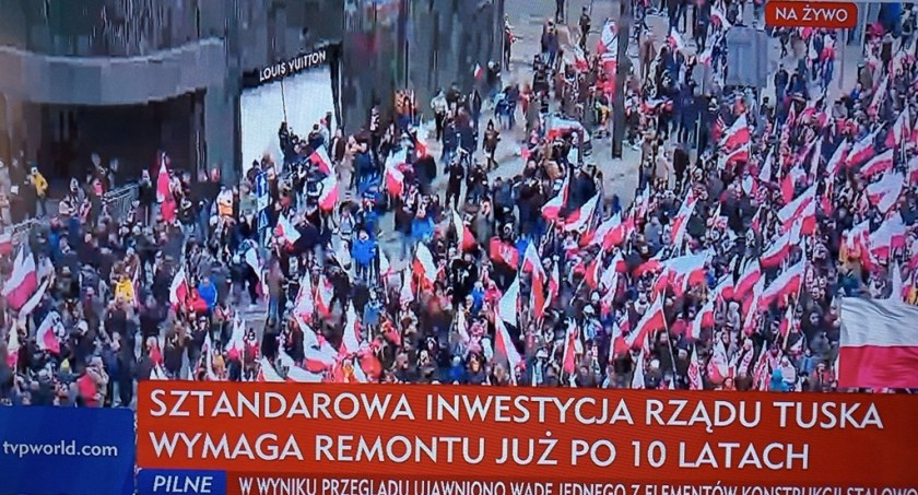 Marsz Niepodległości komentuje były sekretarz PZPR