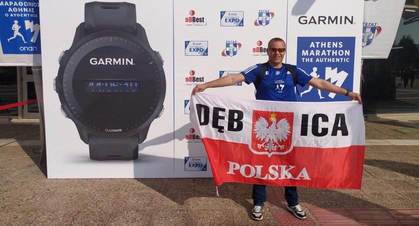 Maraton w Atenach Paweł Ochab ukończył w debiucie