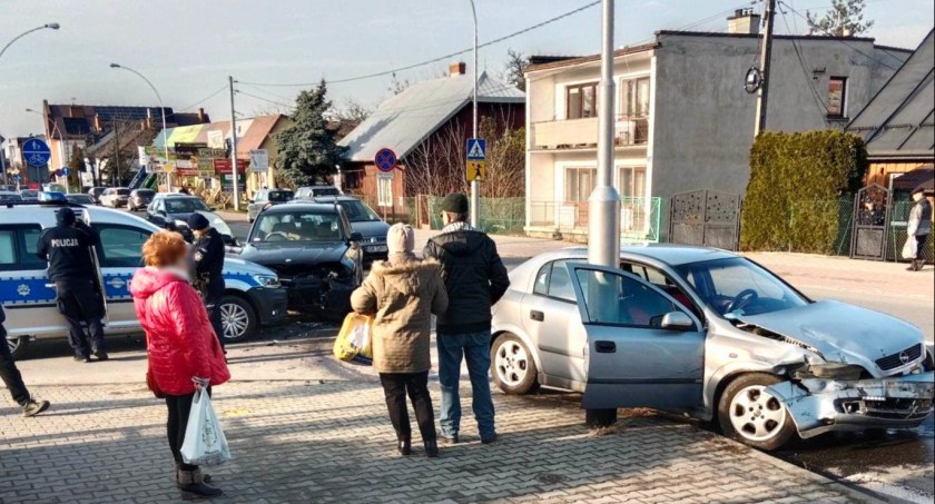 Starszy mężczyzna ukarany został mandatem