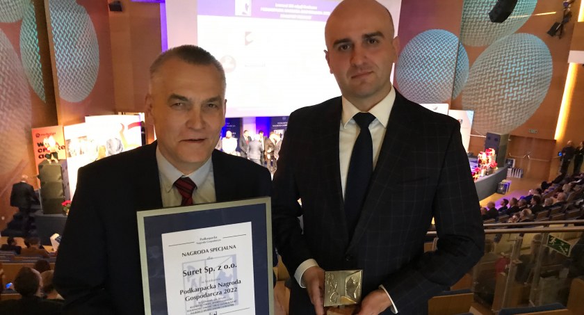 Laury Podkarpackiej Nagrody Gospodarczej dla naszych firm