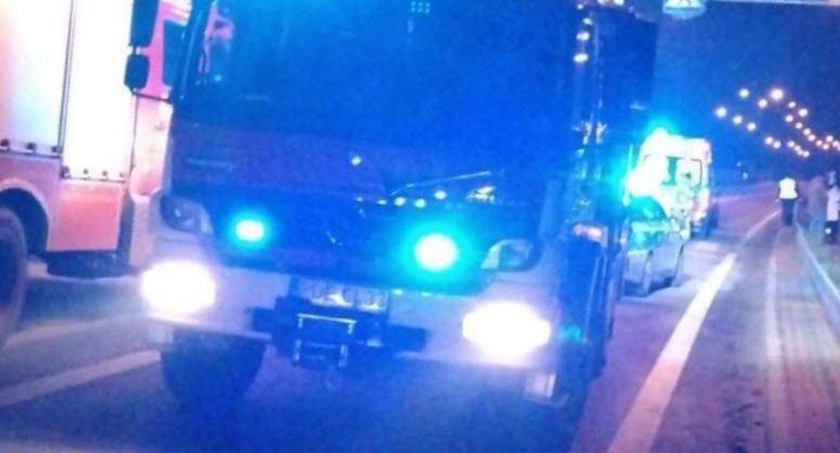 Potrącenie w Parkoszu, nieprzytomny mężczyzna w szpitalu