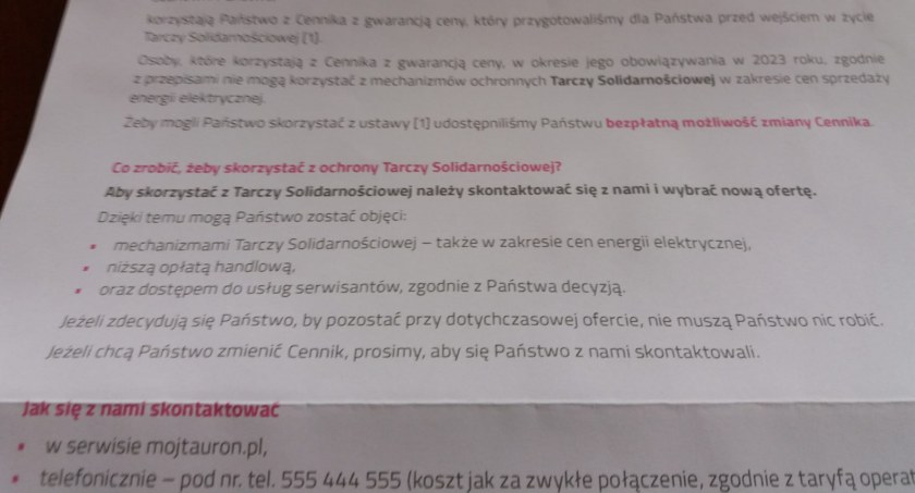 Tarcza Solidarnościowa nie dla każdego?