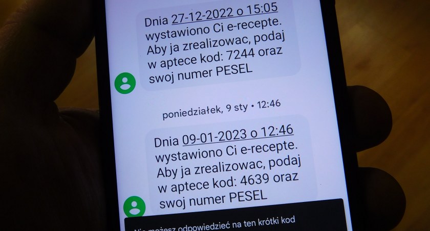 Uważaj na sms-y i emaile z rzekomą e-receptą