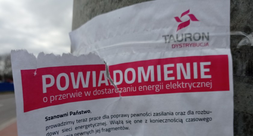 W tym tygodniu prąd wyłączą w sześciu miejscowościach 