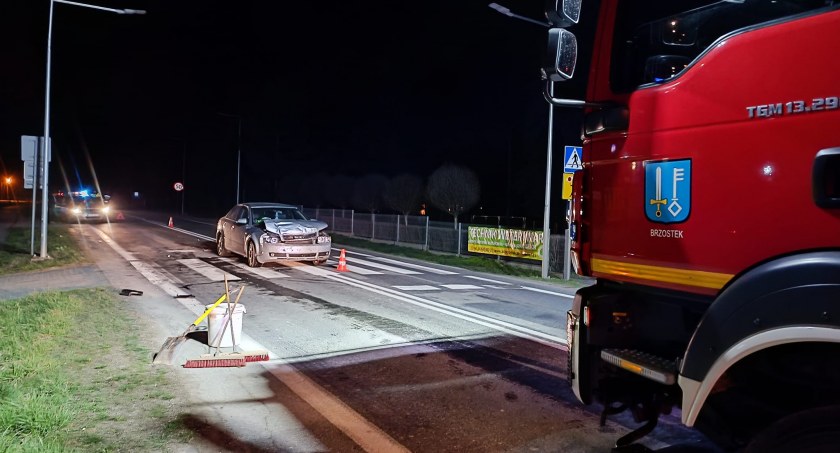 Na szczęście na pasach nikogo nie było