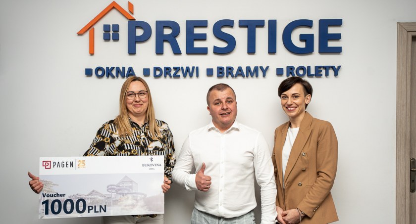 Agnieszka i Damian z Dębicy w gronie laureatów konkursu firmy PAGEN 