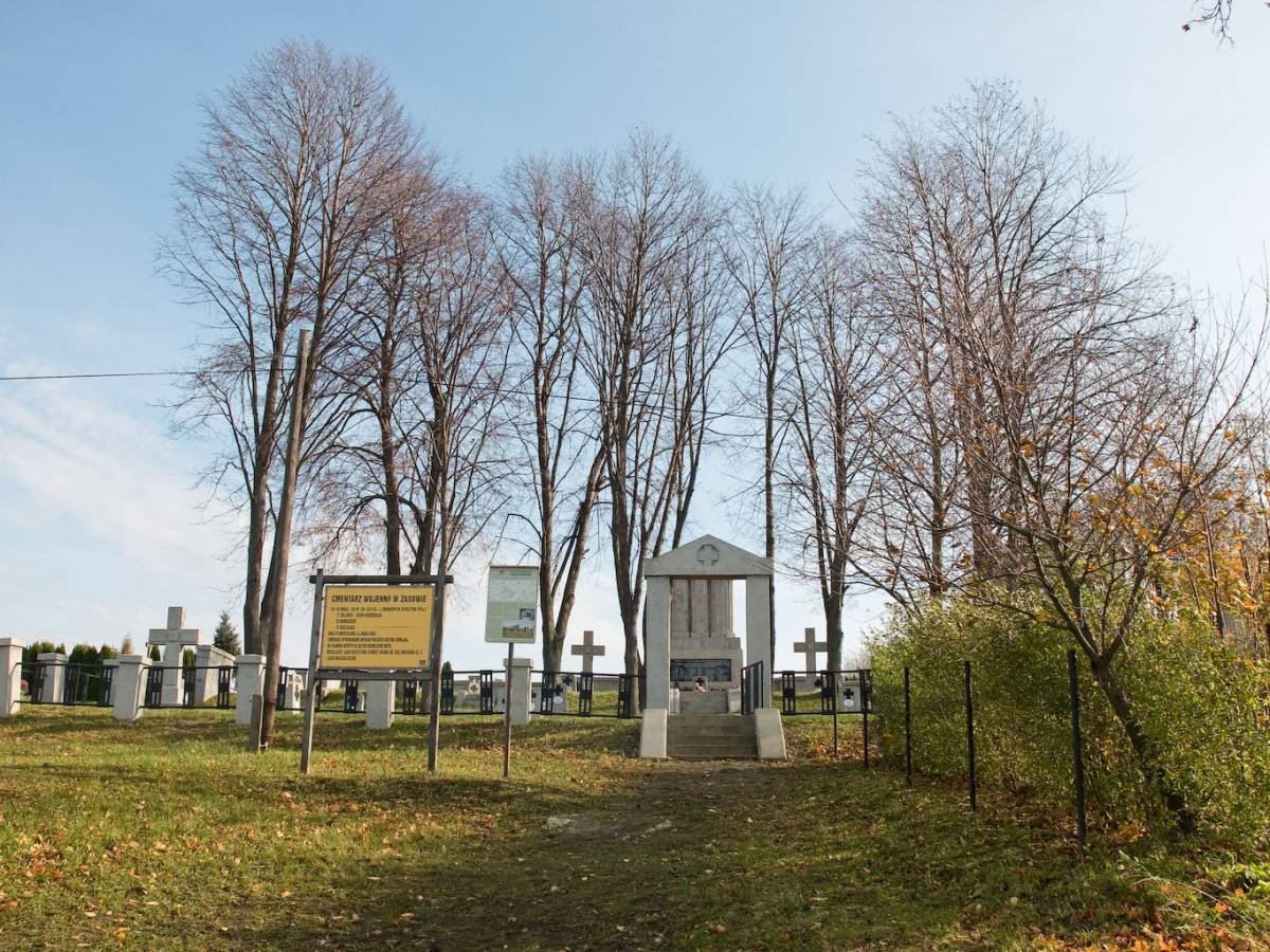 Zasów - cmentarz żołnierzy poległych w I wojnie światowej