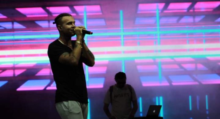 Hip-hop w amfiteatrze nad jeziorem Czos