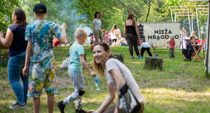 Piknik pod Wieżą Bismarcka w Mrągowie [GALERIA]