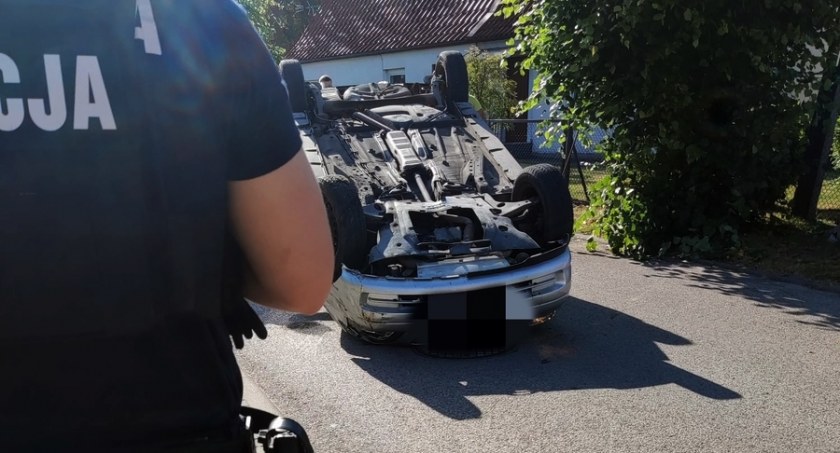 Mikołajki: Owad przyczyną dachowania?