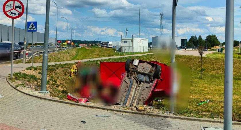 Śmiertelny wypadek na obwodnicy Mrągowa!
