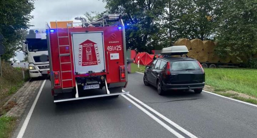 Tragiczny wypadek w Zalcu - nie żyje jedna osoba [AKTUALIZACJA]