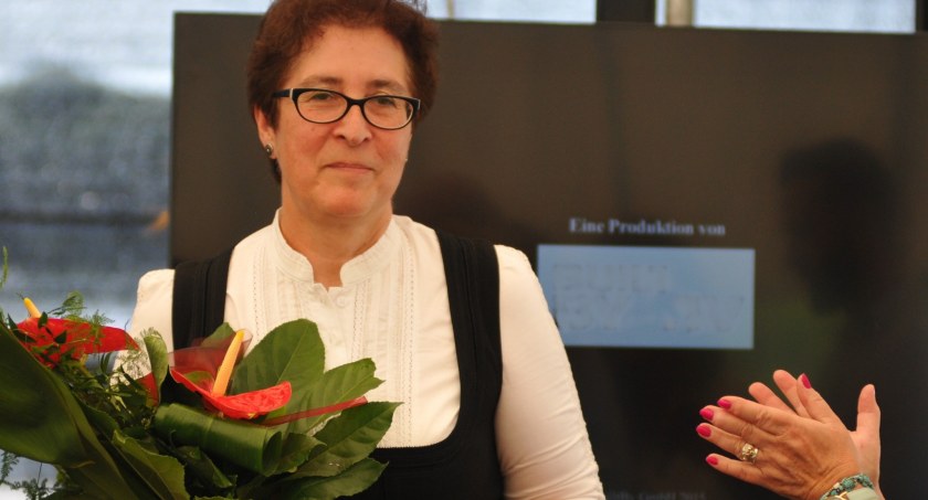 Maria Grygo z Krzyżem Zasług