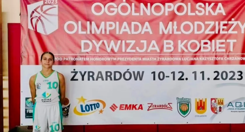 Koszykarka z Mrągowa w kadrze regionu na Ogólnopolską Olimpiadę Młodzieży