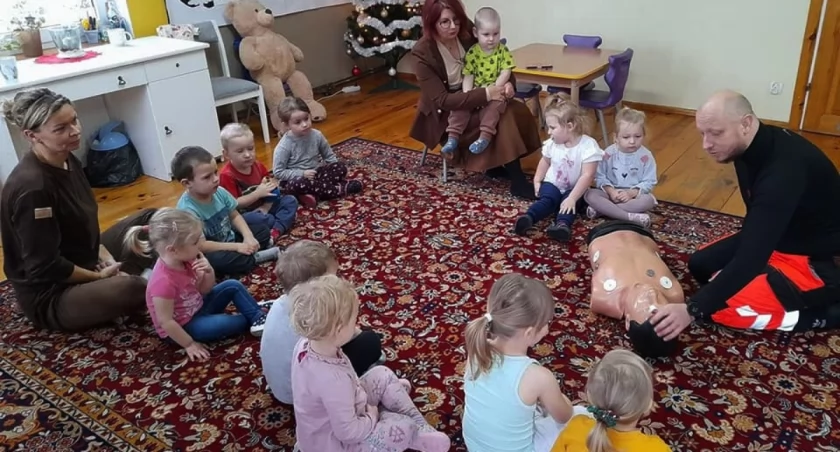 Cenna lekcja przedszkolaków z Warpun