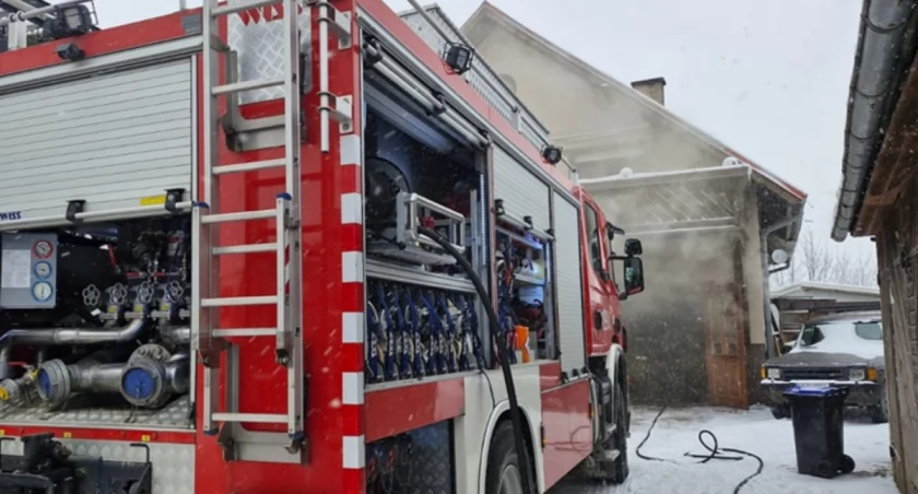 Pracowity początek roku strażaków z powiatu mrągowskiego