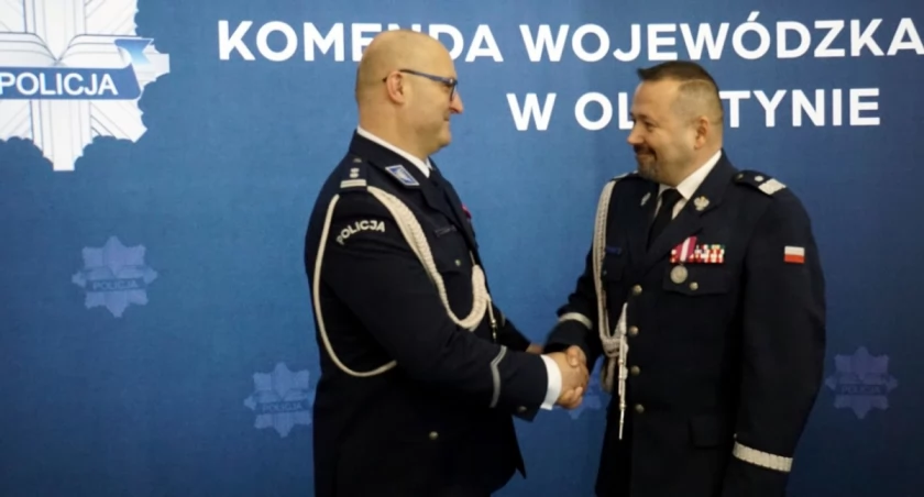 Tomasz Klimek nie jest już komendantem warmińsko-mazurskiej policji