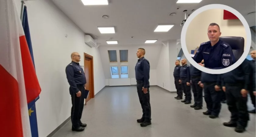 Podinspektor Jakub Sylwestrzak przejął dowodzenie w mrągowskiej policji