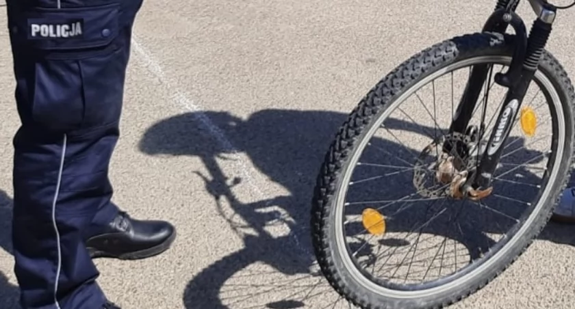 Rowerzysta z promilami zatrzymany w Mrągowie. 27-latek miał przy sobie coś jeszcze