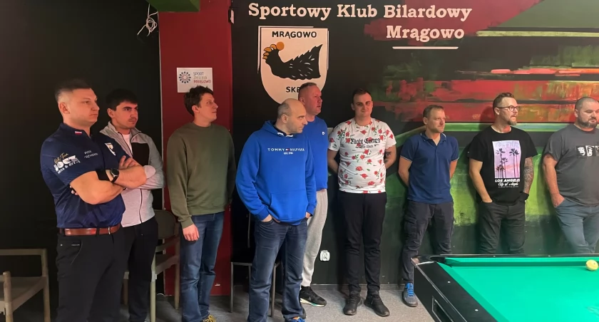 Mrągowski klub bilardowy był gospodarzem eliminacji do Mistrzostw Polski Amatorów