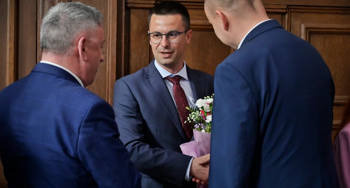 Nowy burmistrz Mrągowa przejął stery w mieście