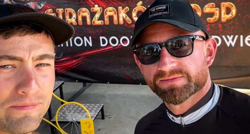 Strażacy z Mrągowa na podium Mistrzostw Polski Strażaków PSP w Maratonie MTB