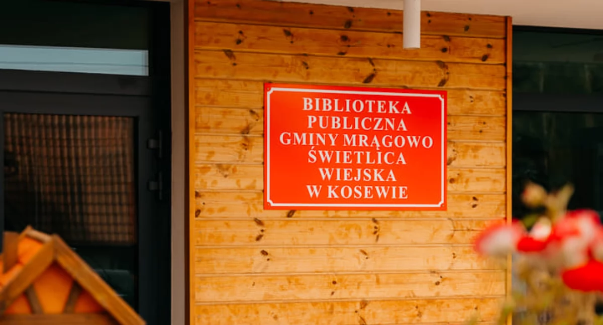 Otwarcie nowej siedziby biblioteki gminnej w Kosewie i wiejskiej świetlicy