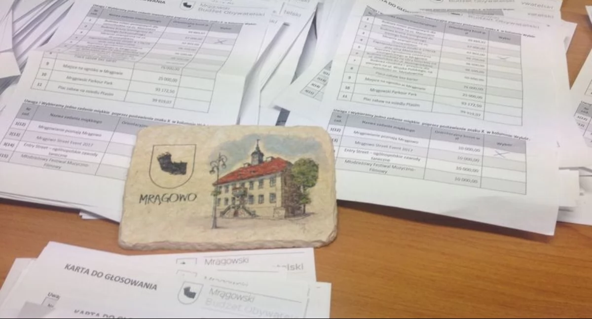 Mrągowski Budżet Obywatelski 2025: Mieszkańcy mają pięć projektów do wyboru