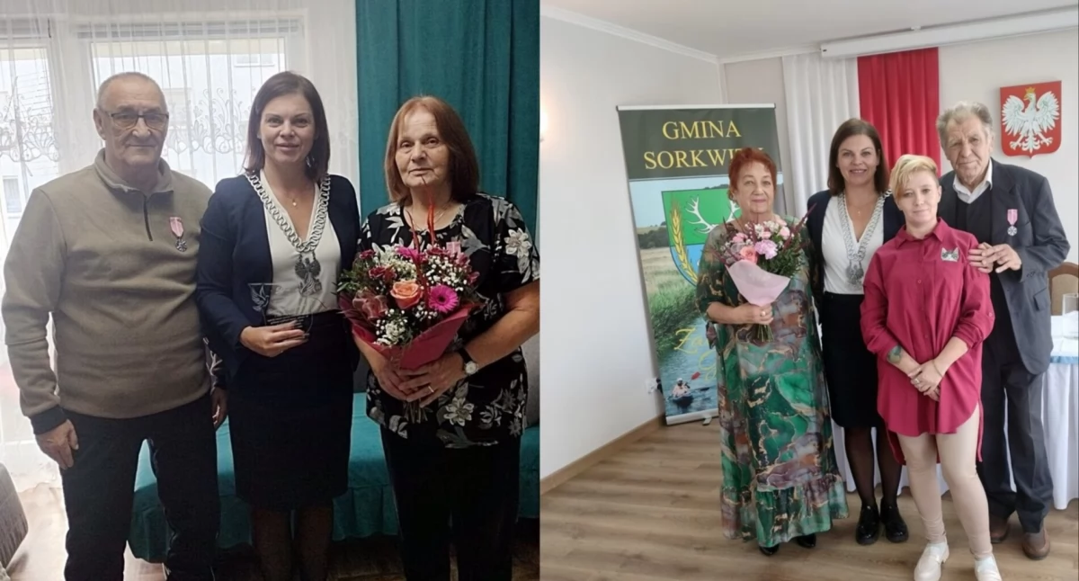 Podwójne Złote Gody w gminie Sorkwity