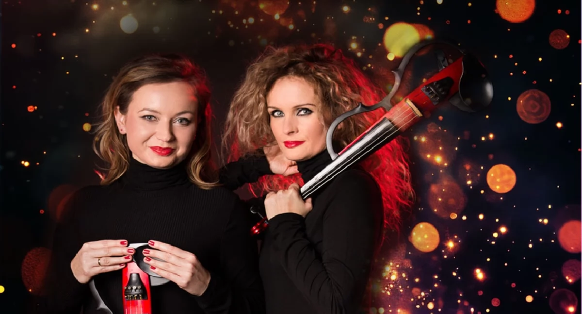 QUEENS OF VIOLIN na sylwestrowej scenie w Mrągowskim Centrum Kultury
