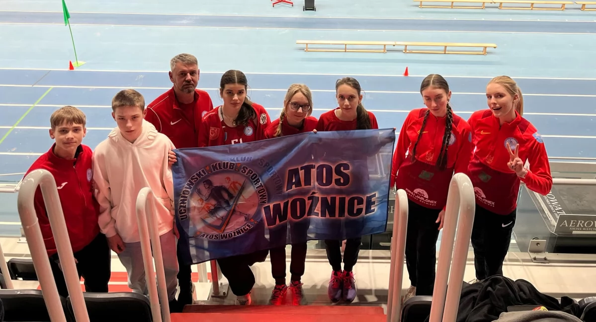 Sukcesy młodych lekkoatletów z Woźnic na mitingu w Toruniu 