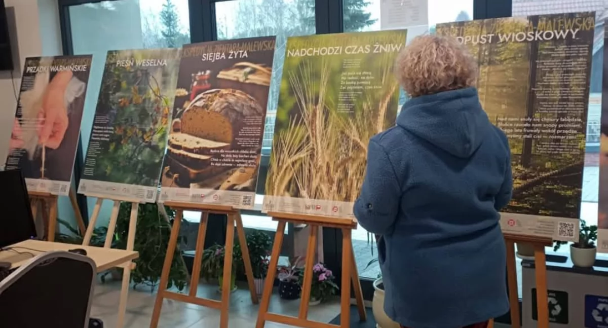 Biblioteka w Kosewie zaprasza na mobilną wystawę poświęconą twórczości Marii Zientary-Malewskiej