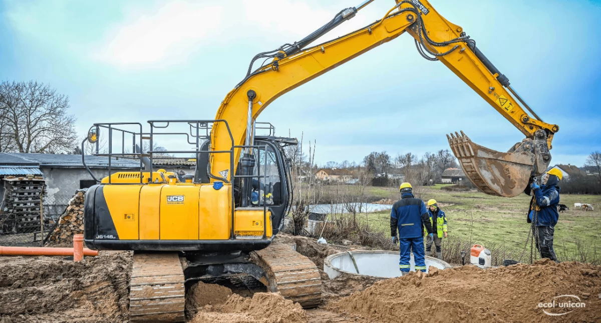 Trwa modernizacja stacji uzdatniania wody w gminie Mrągowo